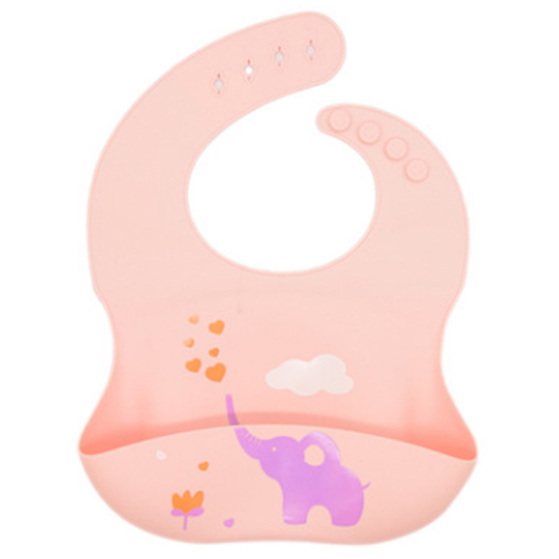 bavoirs imperméables en silicone pour bébé