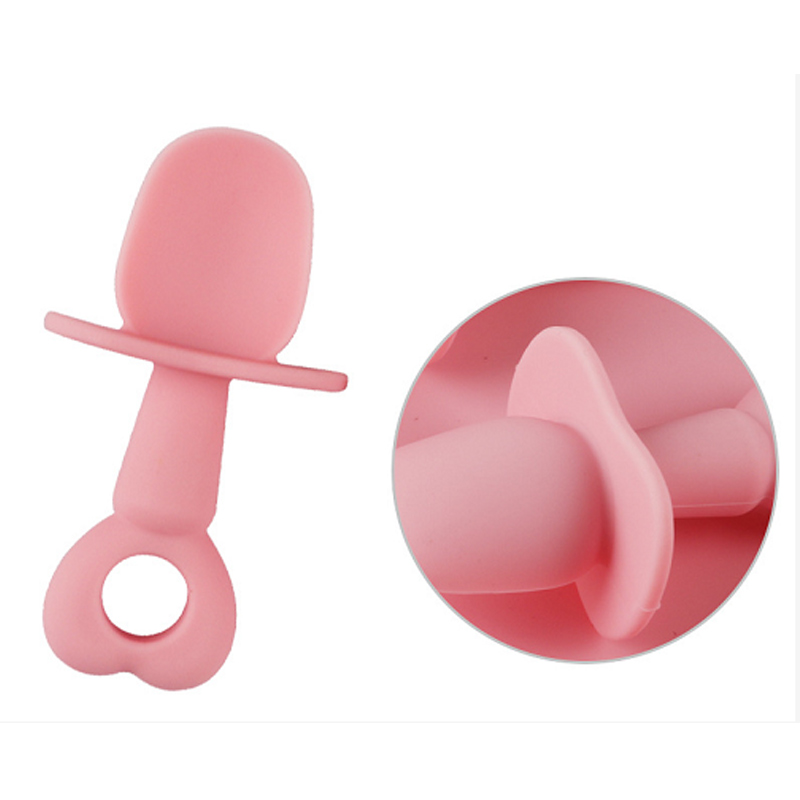 Cuillère en silicone souple pour enfants