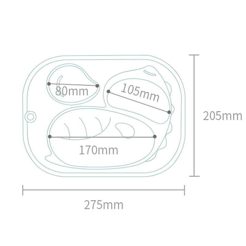 Plaque d'aspiration en silicone