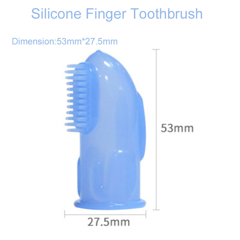 brosse à dents pour bébé en silicone sûre