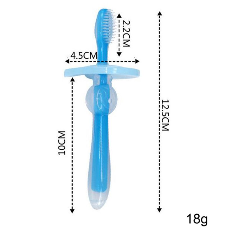 brosse à dents de dentition en silicone