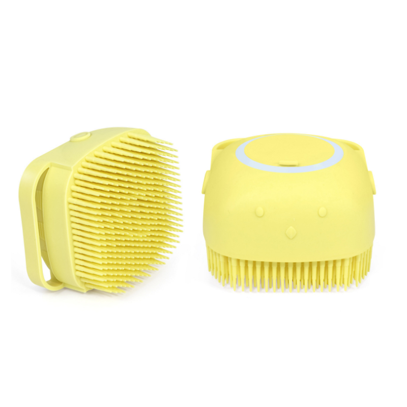 brosse de massage en silicone pour nouveau-nés et tout-petits