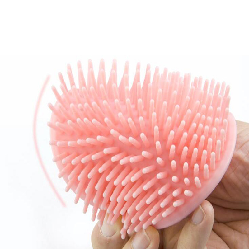 brosse de douche en silicone souple