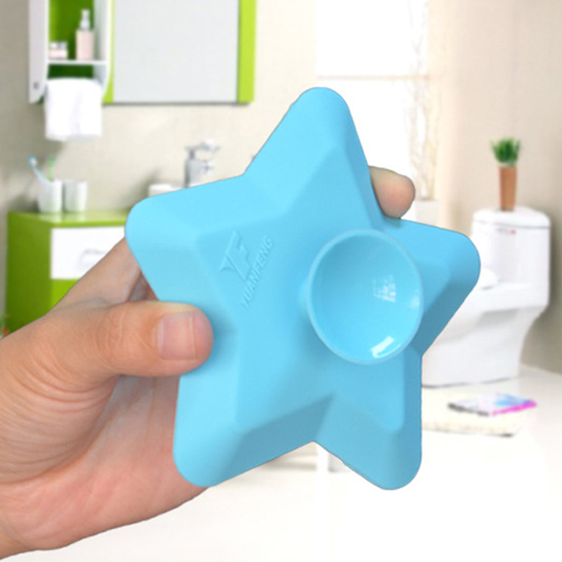 brosse de massage en silicone pour douche de bébé