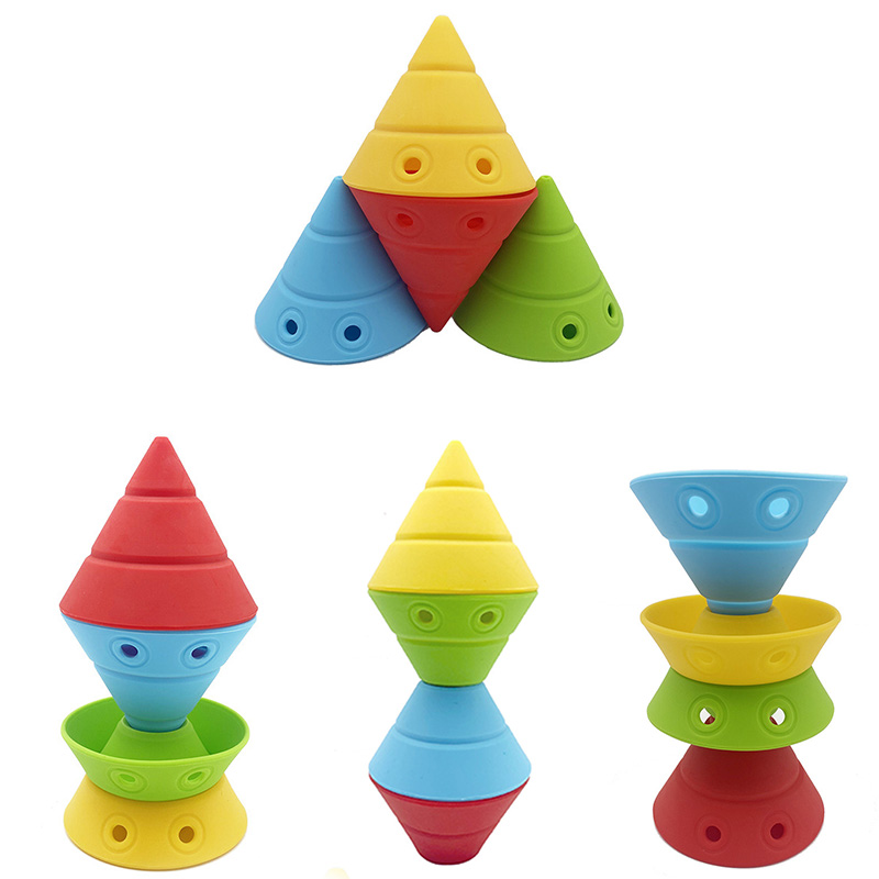 jouets de construction en silicone