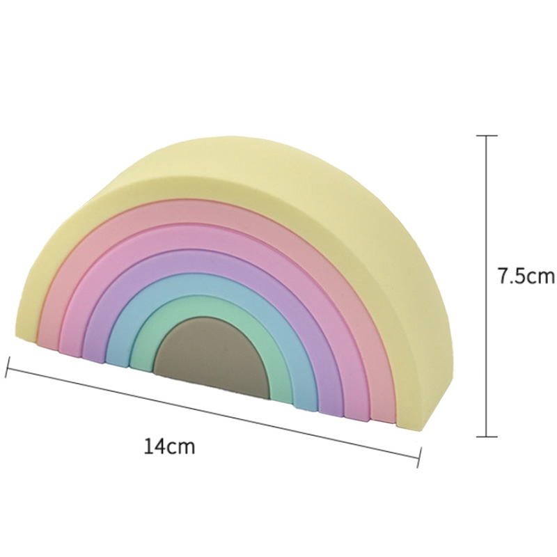 jouets de construction en silicone