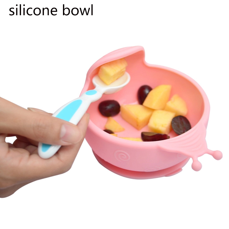 bol bébé en silicone souple