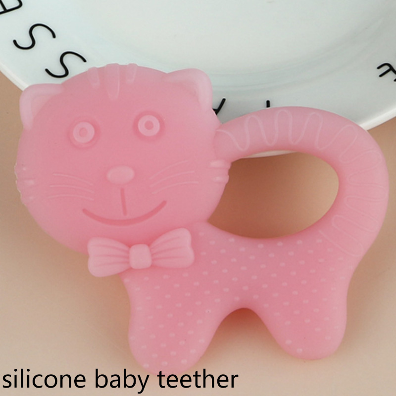 Jouet de dentition en silicone anti-alimentation