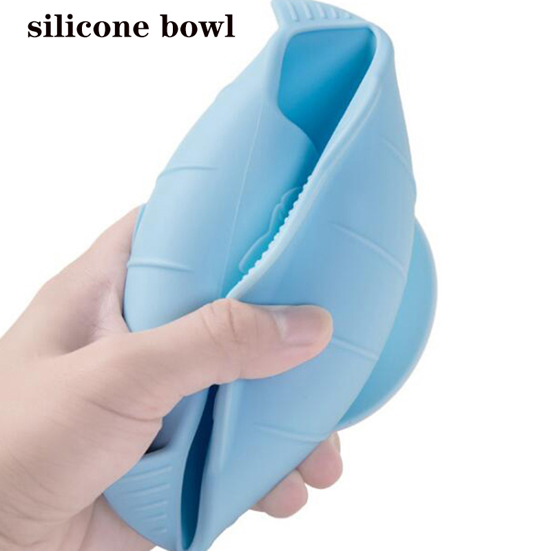 Bol à ventouse en silicone mignon pour bébé