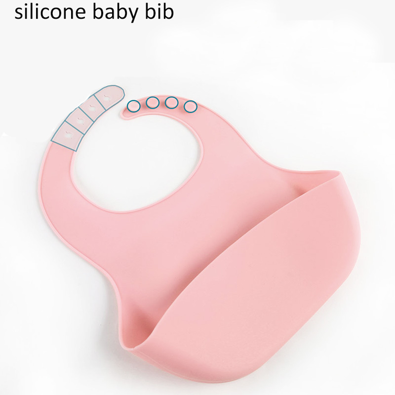 Bavoirs en silicone colorés et amusants