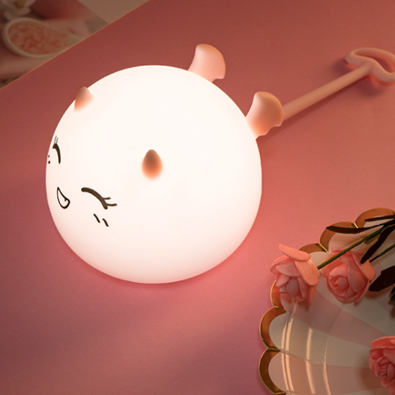 Lampe bébé en silicone