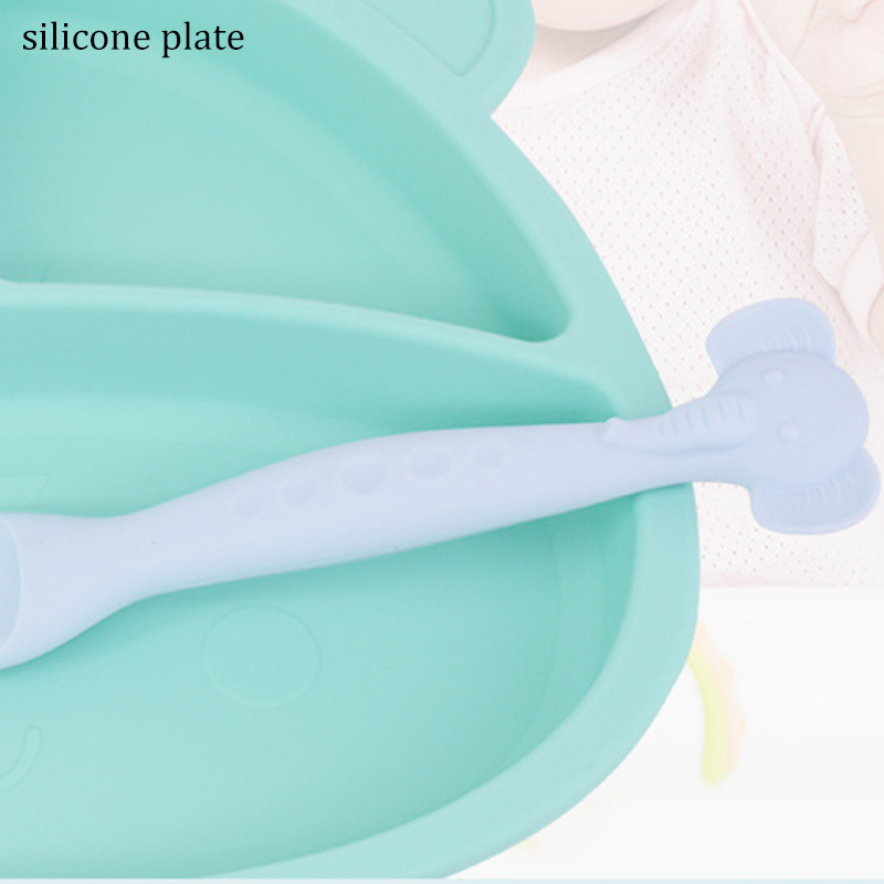 assiettes en silicone de qualité alimentaire sans BPA