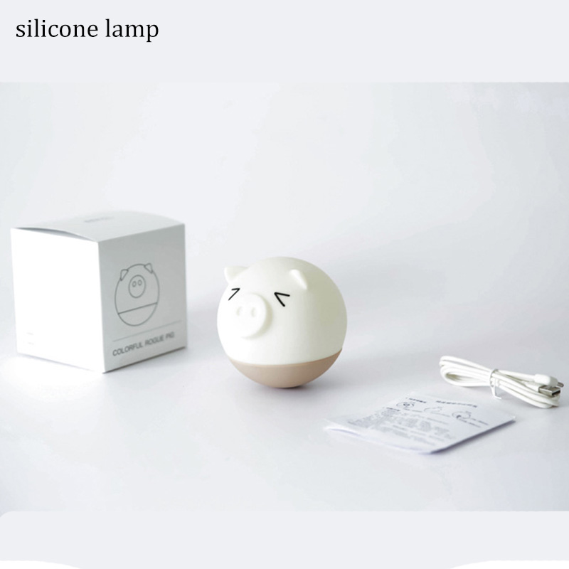 Lampe bébé en silicone