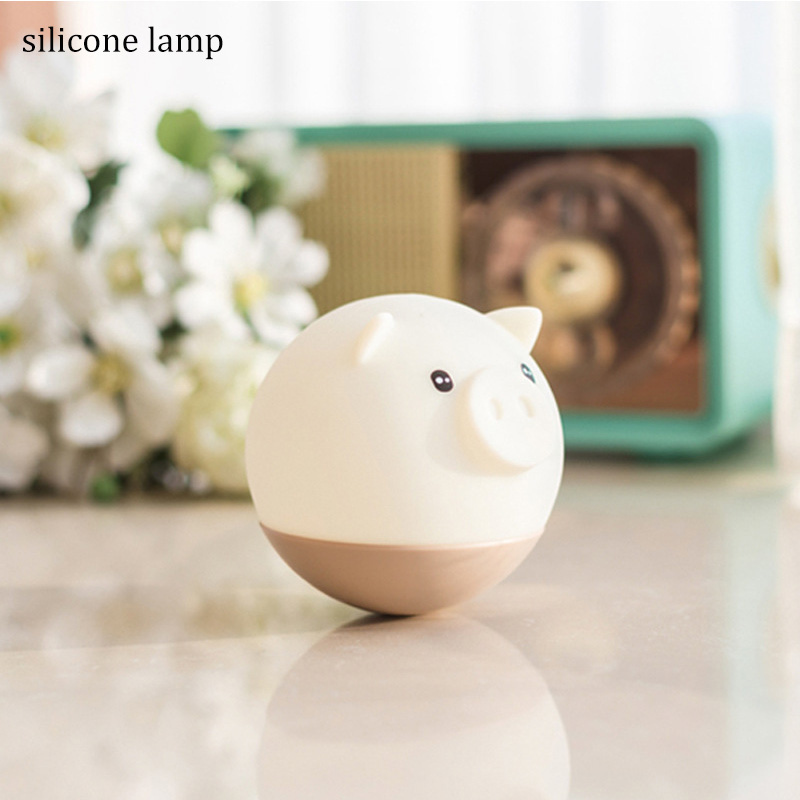 Lampe pour bébés en silicone FDA