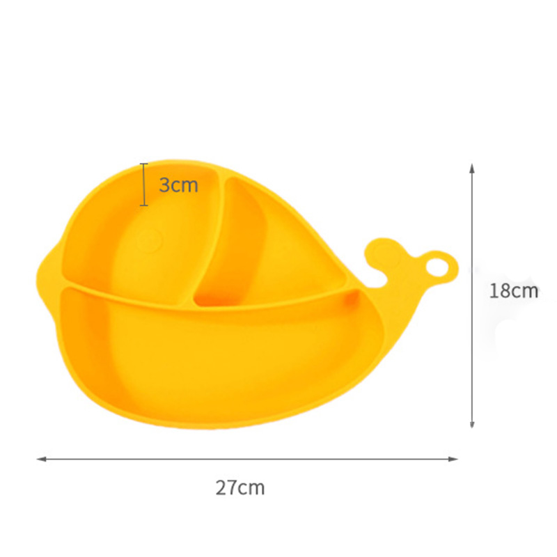 assiettes en silicone de qualité alimentaire sans BPA