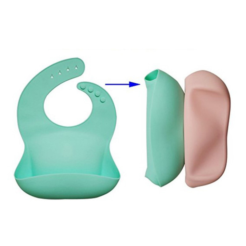 Bavoirs en silicone colorés et amusants