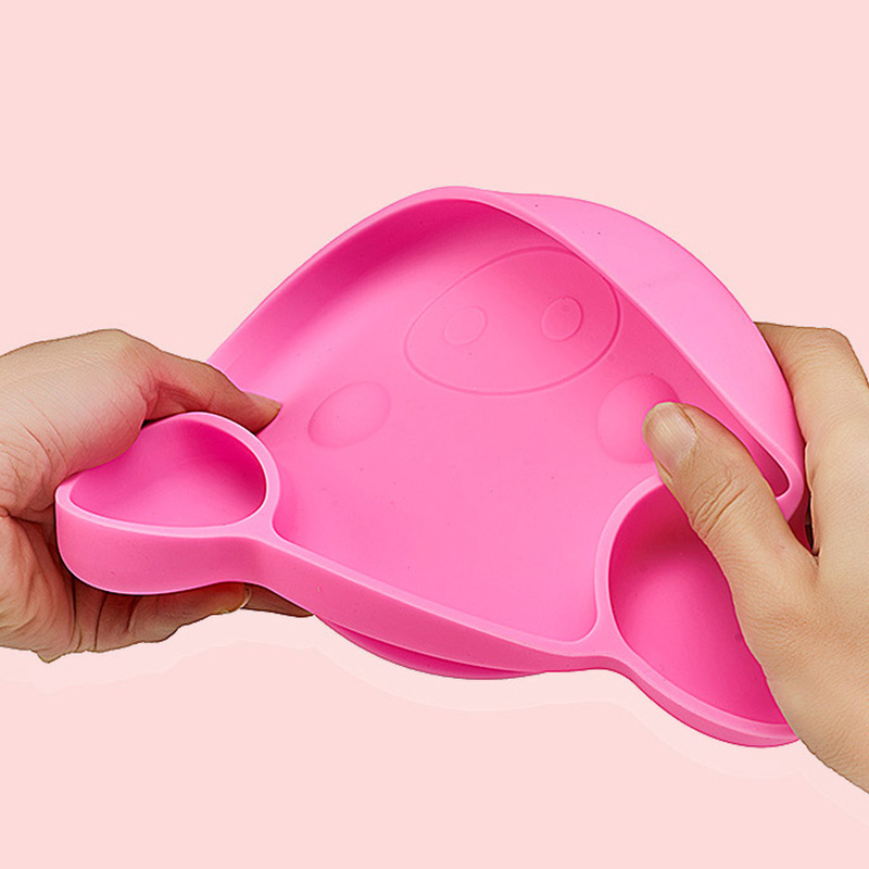 assiettes en silicone de qualité alimentaire sans BPA