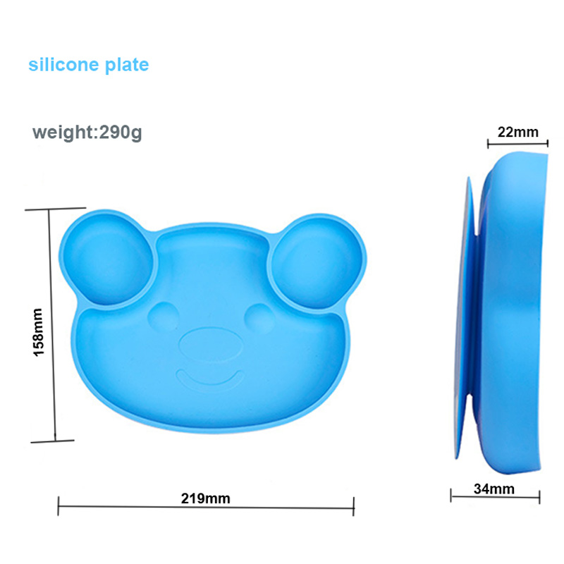 Plaques en silicone avec grande aspiration