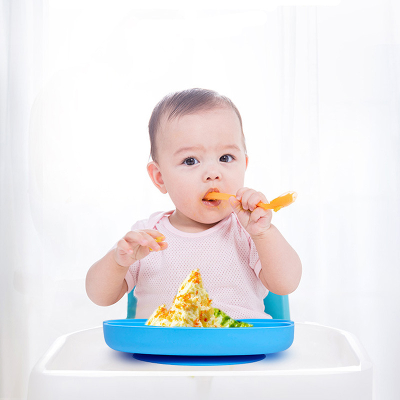 assiettes en silicone de qualité alimentaire sans BPA