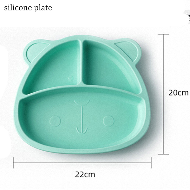 assiettes en silicone de qualité alimentaire sans BPA