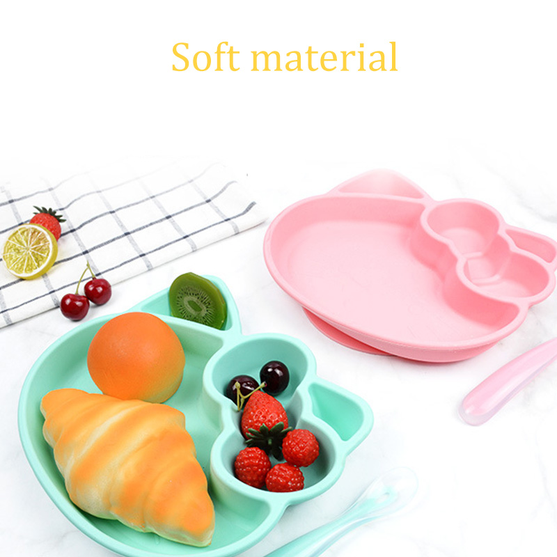 assiettes en silicone de qualité alimentaire sans BPA