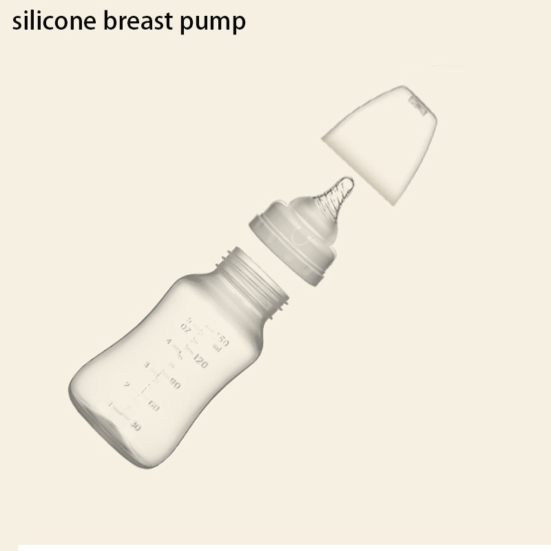 Tire-lait manuel d'allaitement en silicone