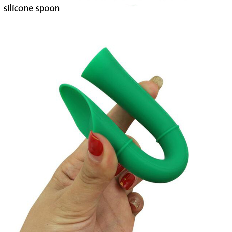 Cuillère pour bébé en silicone sans BPA