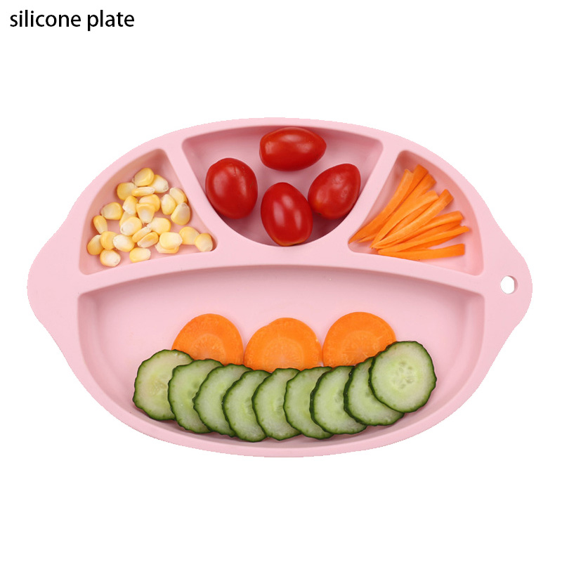 assiettes en silicone de qualité alimentaire sans BPA