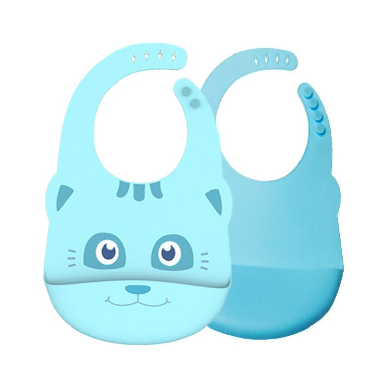 Bavoirs bébé en silicone imperméable