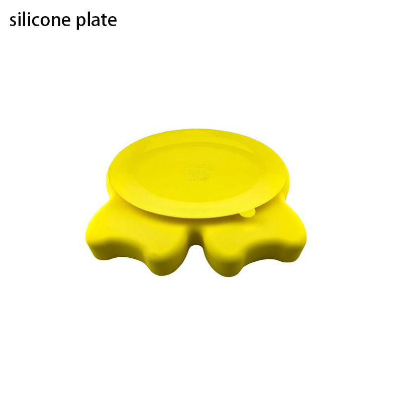 assiettes en silicone de qualité alimentaire sans BPA