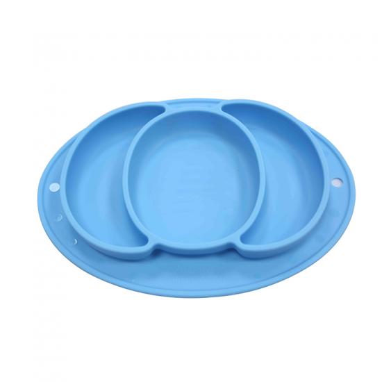 Assiette bébé en silicone