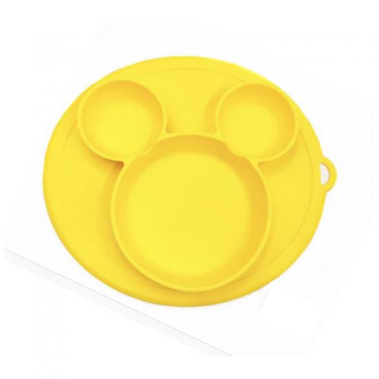 Assiette bébé en silicone