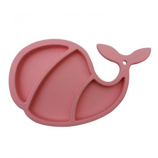 Assiette bébé en silicone