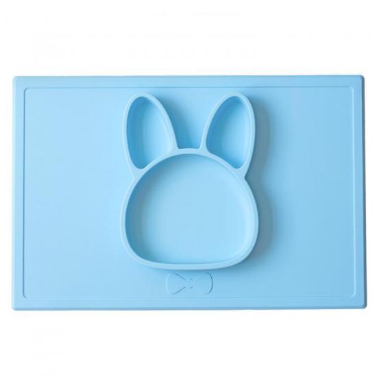 Assiette bébé en silicone