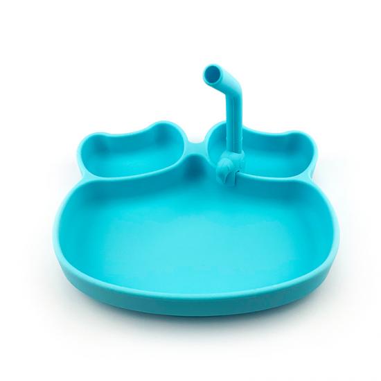 Assiette bébé en silicone