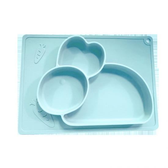 Assiette bébé en silicone