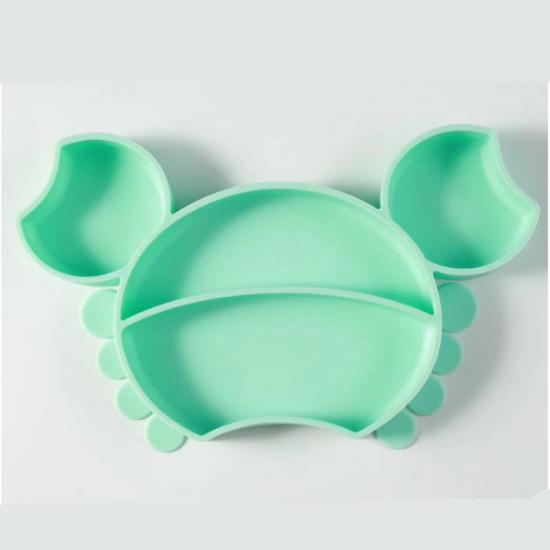 Assiette bébé en silicone