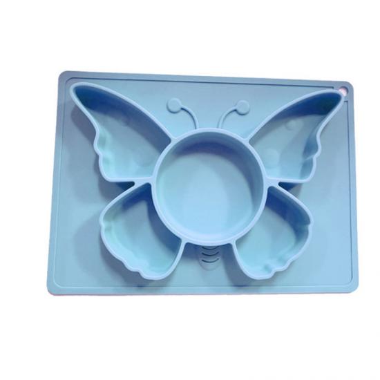 Assiette bébé en silicone