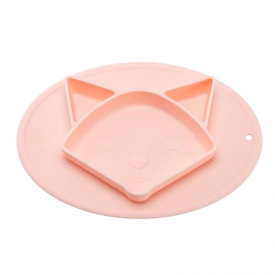 Assiette bébé en silicone