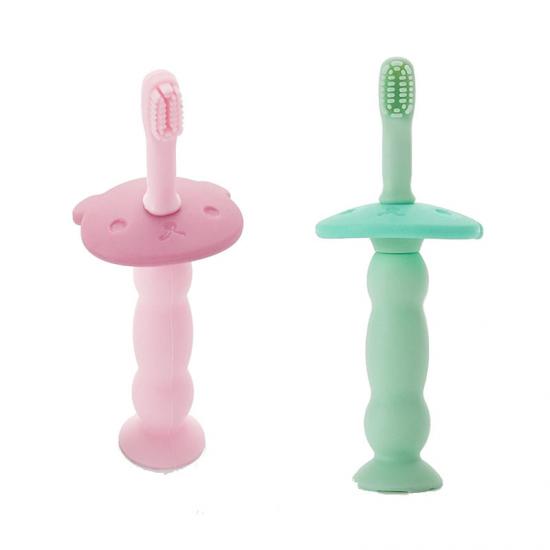 Brosse à dents en silicone pour bébé