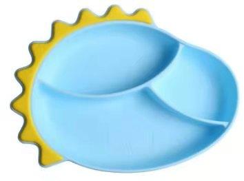 Assiette bébé en silicone