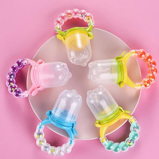 Jouets d'alimentation en silicone pour bébés fruits et légumes