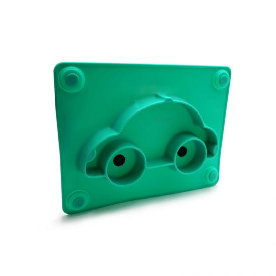 plaque divisée en silicone avec aspiration pour enfants