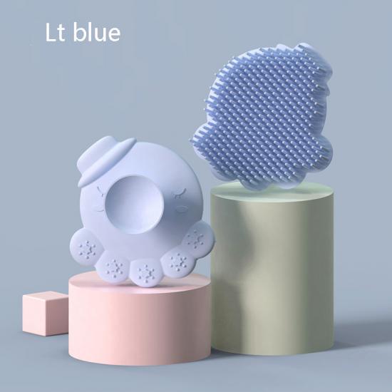 Brosses de bain en silicone pour bébé