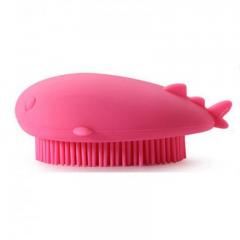 Brosses de nettoyage en silicone pour bain et douche de bébé