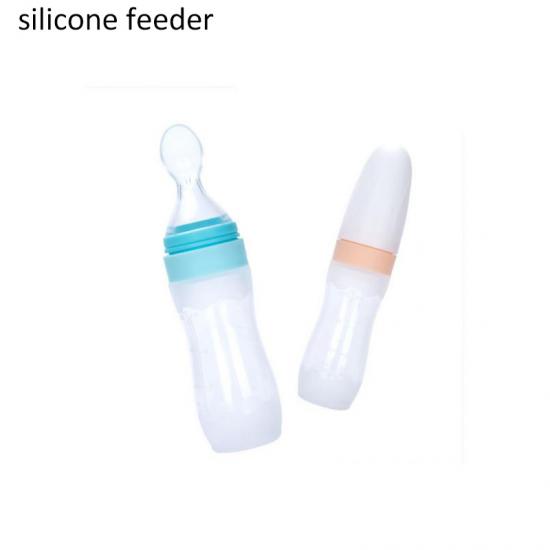 Mangeoire à sac en silicone pour morsure de bébé