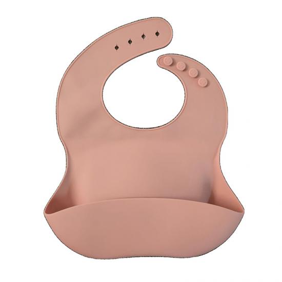 Bavoirs pour bébé en silicone imperméable de qualité alimentaire