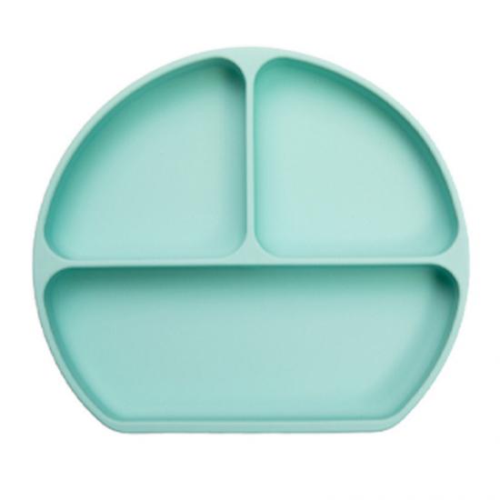 plaque divisée en silicone avec aspiration pour enfants