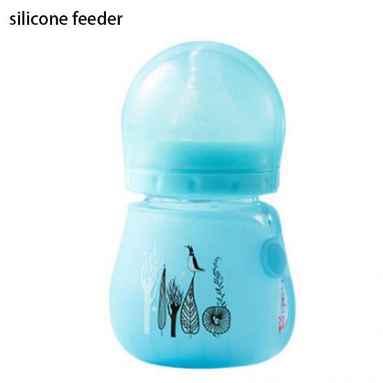 Mangeoire à sac en silicone pour morsure de bébé